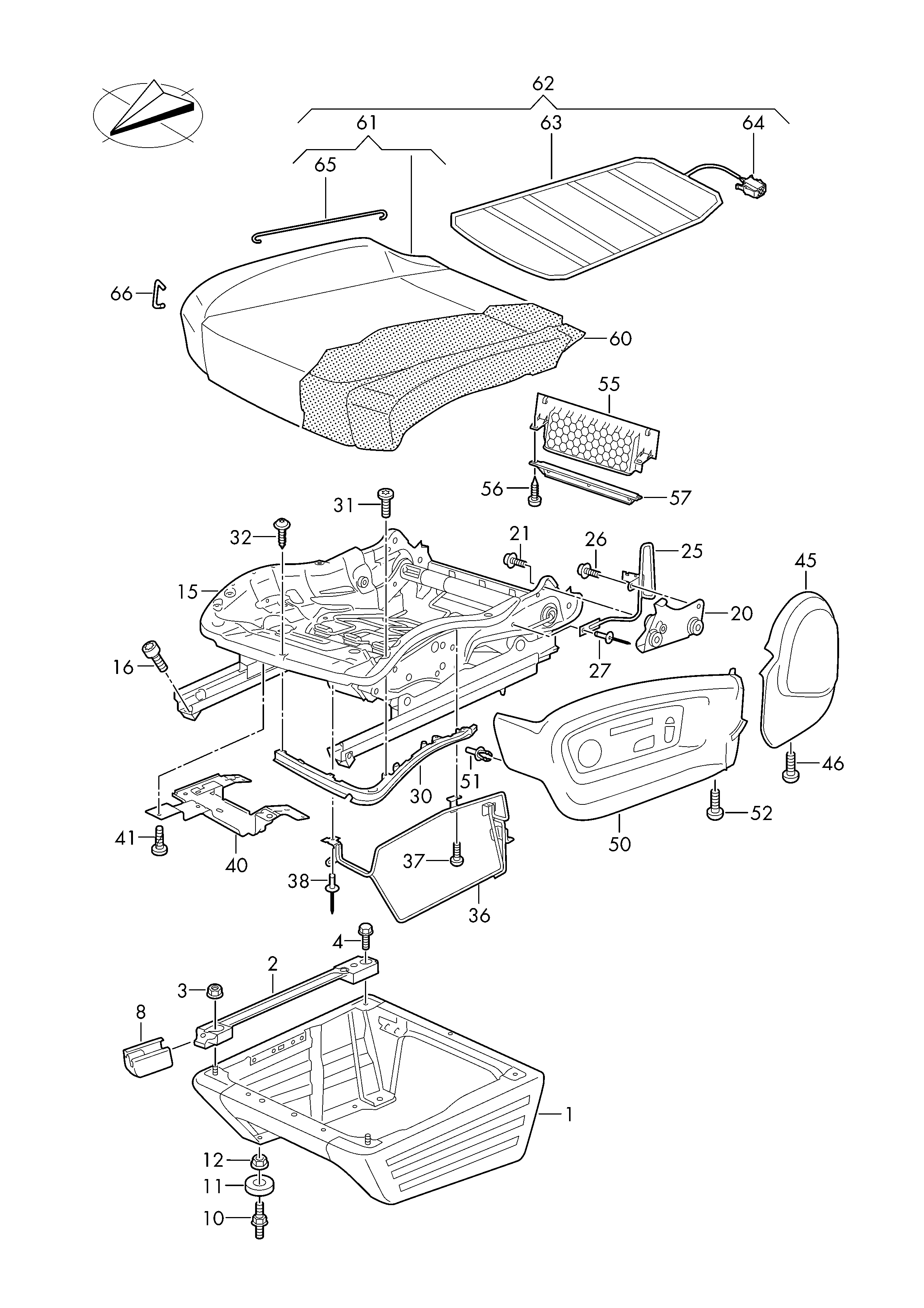 881-seat-frame-armrest-seat-padding-volkswagen-multivan